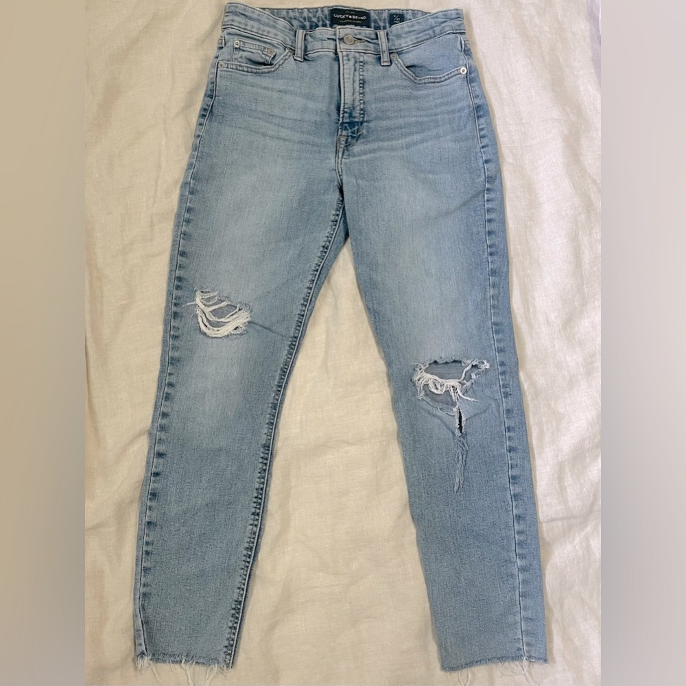 Lucky Brand ankle jeans size 4/27